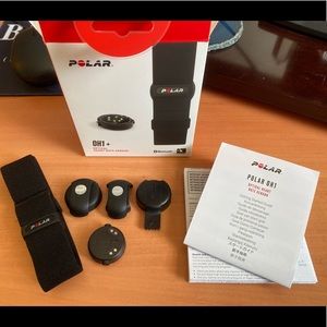 Polar OH1 Optical Heart Rate Sensor with armband and swim goggle clip